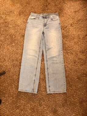 No Boundaries Light Blue Straight Leg Women’s Jeans